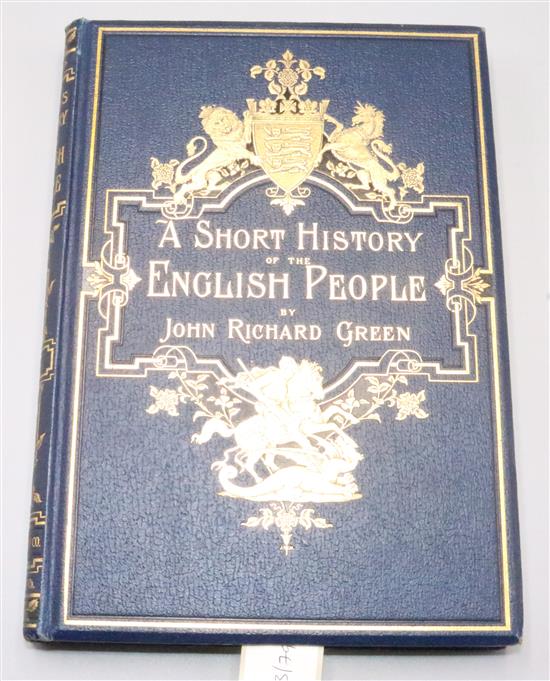 8 Vols, short history of English people